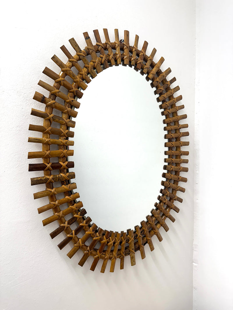 Bonacina bamboo mirror