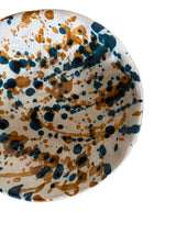 Ink/ mustard large bowl - deep bowl