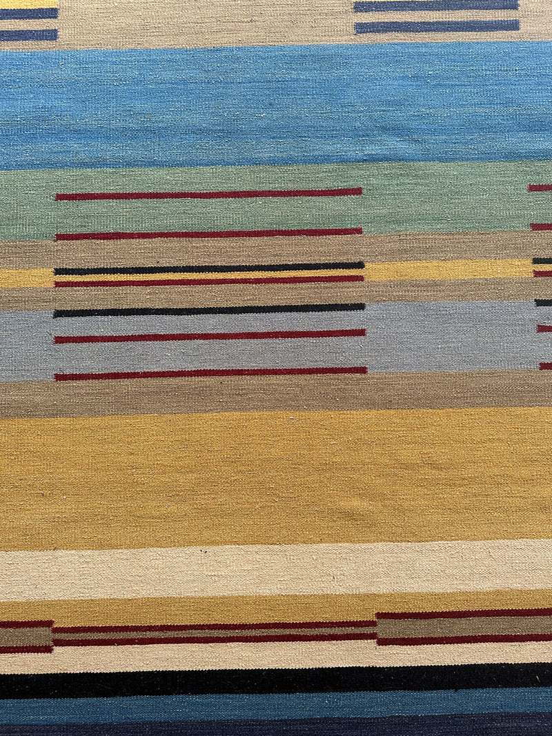 GUNTA STOLZL, '447'
Hand-woven flat-weave rug