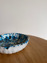 Ink/blue medium - shallow bowl