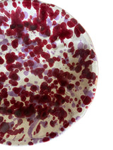 Red/pink large - shallow bowl