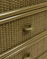 Restored lacquered vintage sideboard