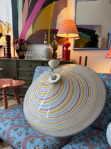Incredible 1960s Italian Murano swirl light