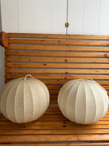 Pair of Castiglioni cocoon light -