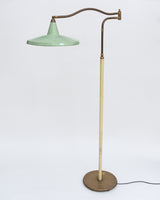 1950s Italian Brass Floor lamp