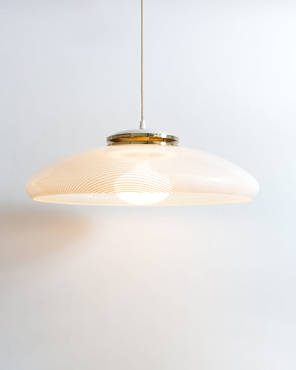 1960s Italian Lucite Hanging Pendant