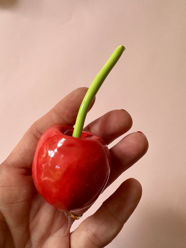 Ceramic Cherries