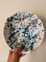 Blue/ grey large bowl - deep bowl