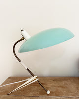 1950s Italian tripod desk lamp, in the manner of Stilux