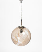 Vintage Murano brown swirl