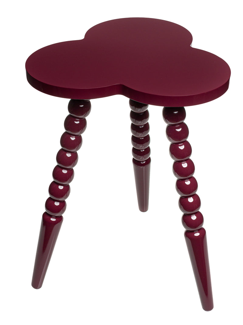 The lacquered Clover table