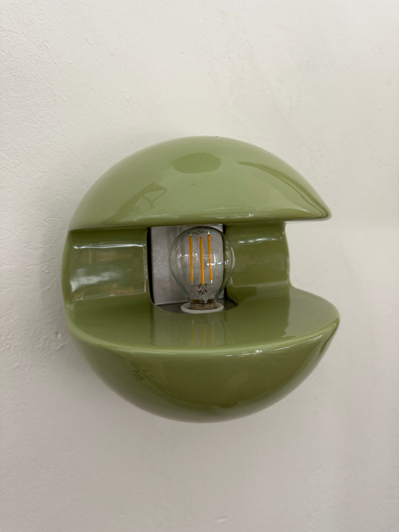 Italian Green Cidneo Wall Lights. (Sold separately)