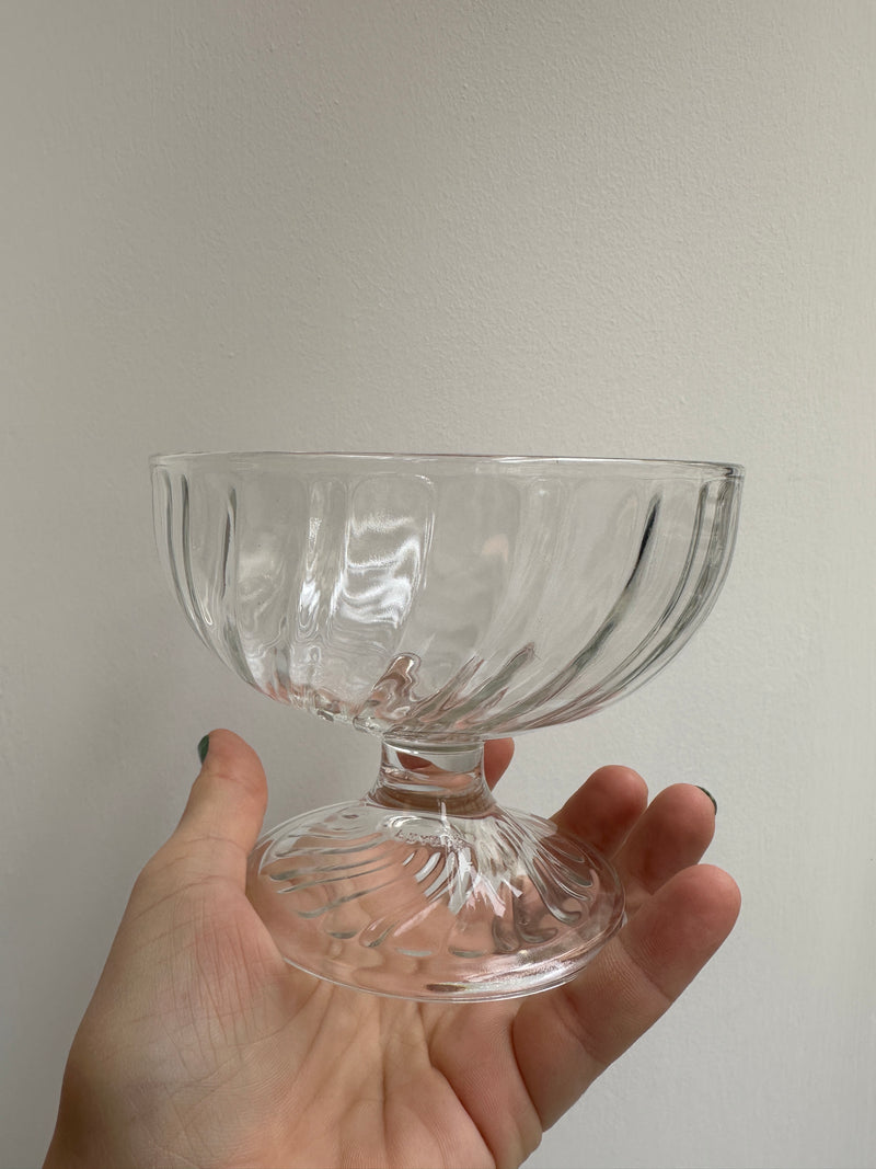 Vintage French Sundae Glasses